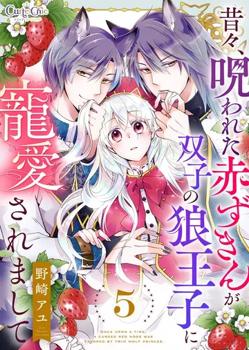 昔々、呪われた赤ずきんが双子の狼王子に寵愛されまして 表紙