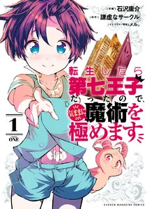 転生したら第七王子だったので、気ままに魔術を極めます 表紙