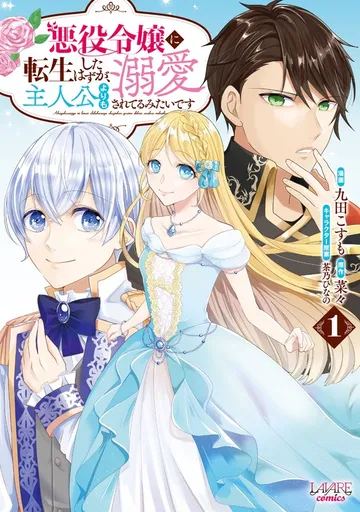 悪役令嬢に転生したはずが、主人公よりも溺愛されてるみたいです1(ラワーレコミックス) 表紙
