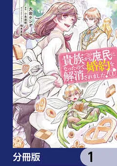 貴族から庶民になったので、婚約を解消されました! 表紙