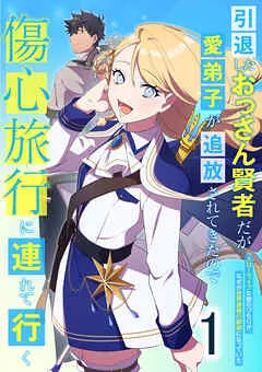 引退したおっさん賢者だが愛弟子が追放されてきたので傷心旅行に連れて行く ～スローライフな旅のつもりが、なぜか世界最強の師弟になっていた～ 表紙